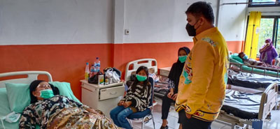 Pastikan Masyarakat Terlayani, Bupati Kuansing Tinjau Puskesmas Perhentian Luas